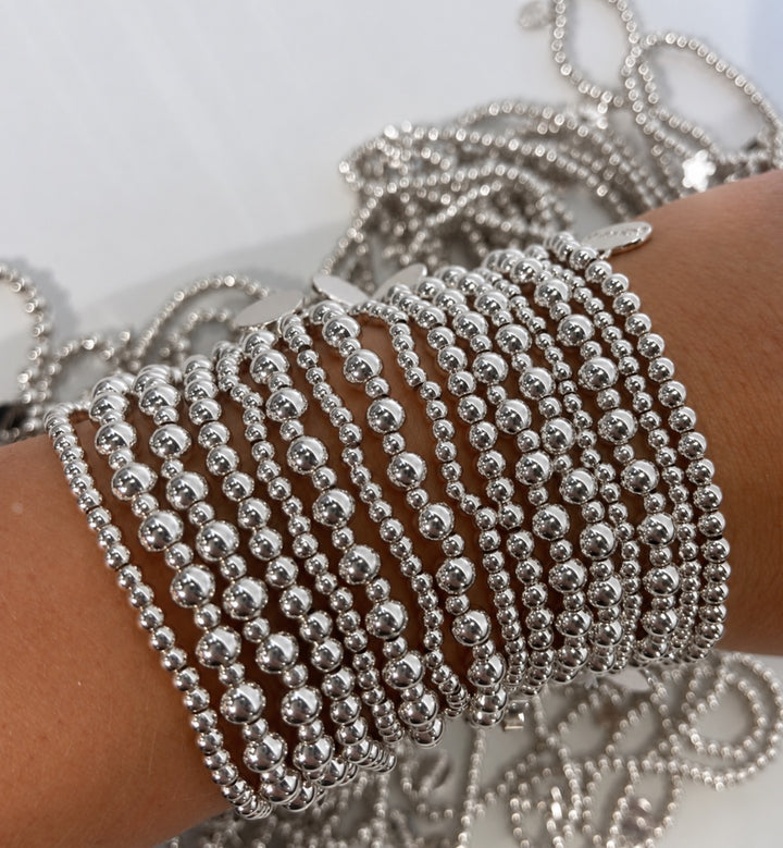 Alex Carol Water Resisted Ball Bracelets (Gold &amp; Silver)