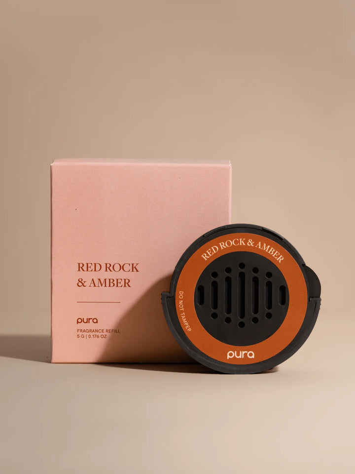 Red Rock &amp; Amber Pura Car Scent Refill