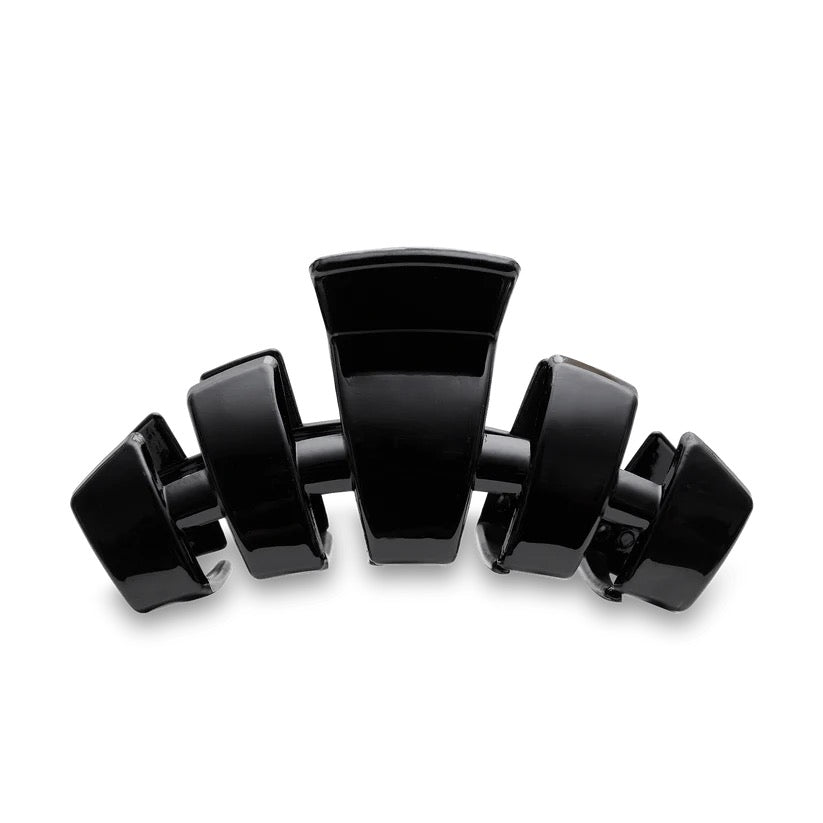 Jet Black TELETIES Classic Claw Clip
