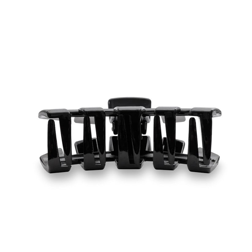 Jet Black TELETIES Classic Claw Clip
