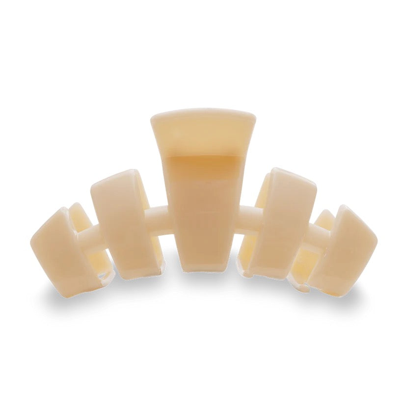 Almond Beige TELETIES Classic Claw Clip