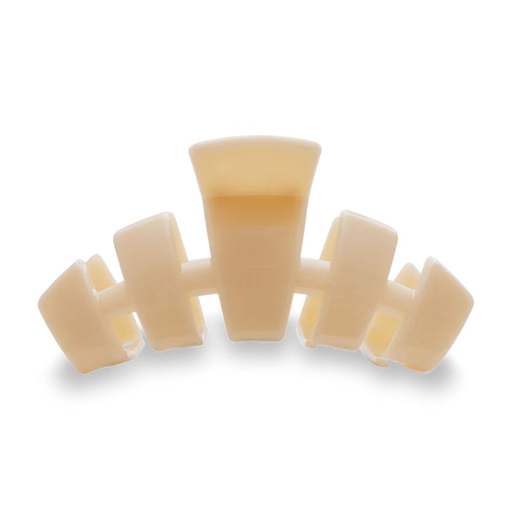 Almond Beige TELETIES Classic Claw Clip