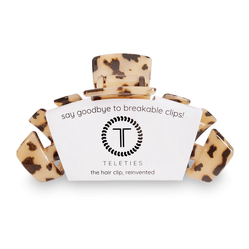 Blonde Tortoise TELETIES Classic Claw Clip