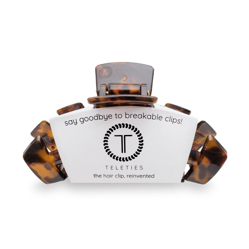 Tortoise TELETIES Classic Claw Clip