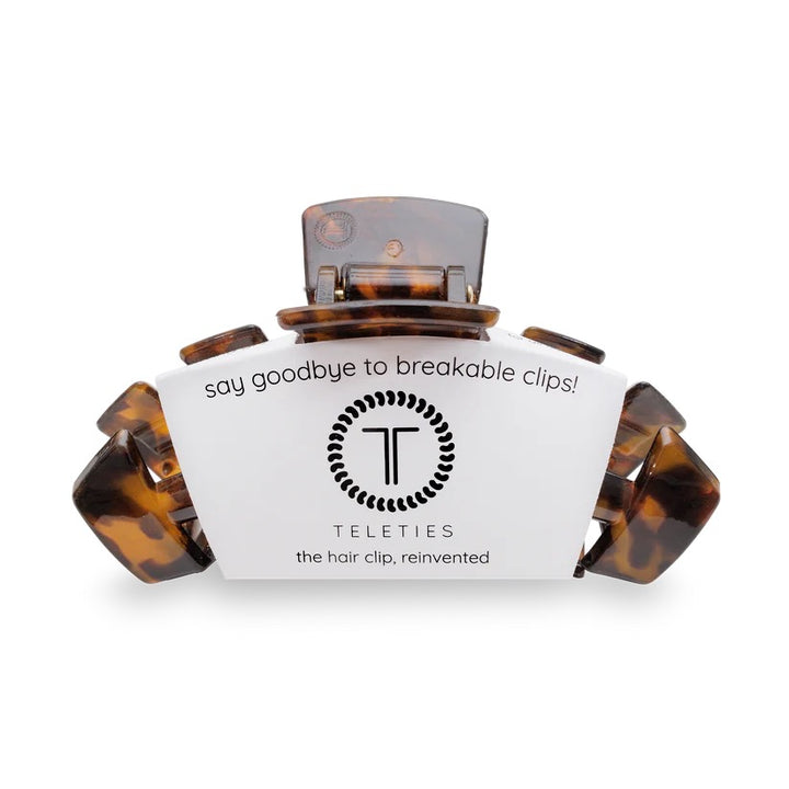 Tortoise TELETIES Classic Claw Clip