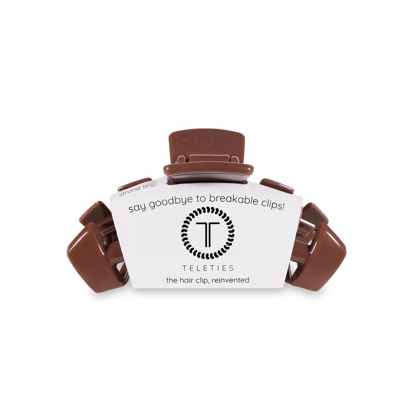 Nutmeg TELETIES Classic Claw Clip