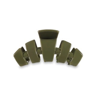 Olive TELETIES Classic Claw Clip