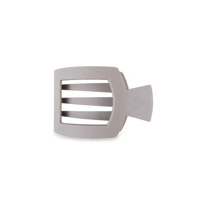 Silver Flames TELETIES Flat Square Clip