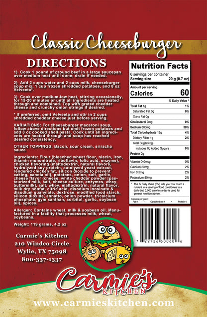 Carmie's Kitchen Soup Mix