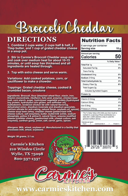 Carmie's Kitchen Soup Mix