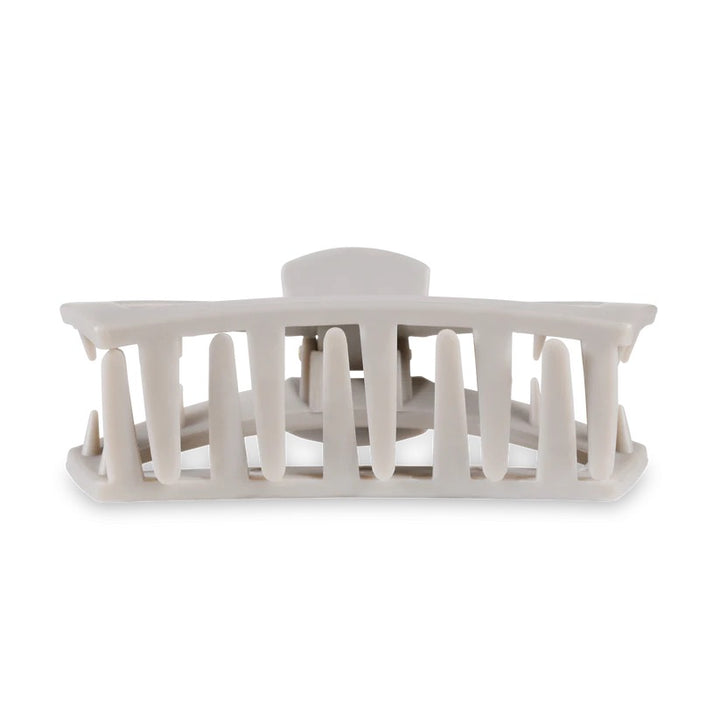 Silver Flames TELETIES Open Claw Clip