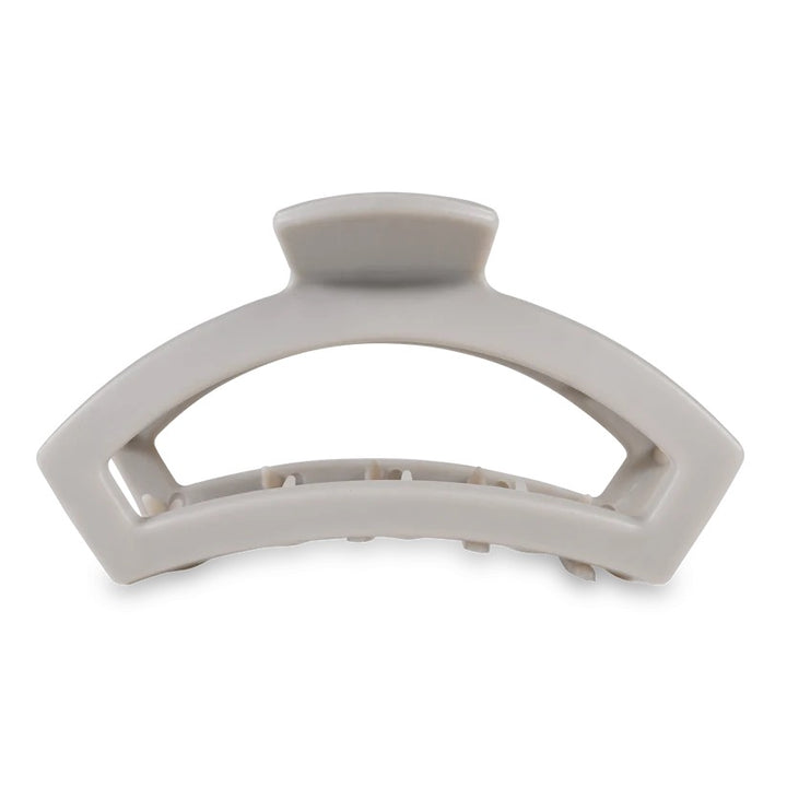Silver Flames TELETIES Open Claw Clip