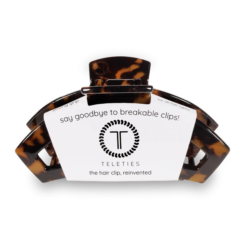 Tortoise TELETIES Open Claw Clip