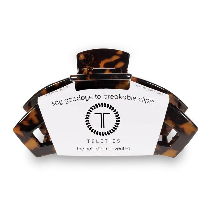 Tortoise TELETIES Open Claw Clip