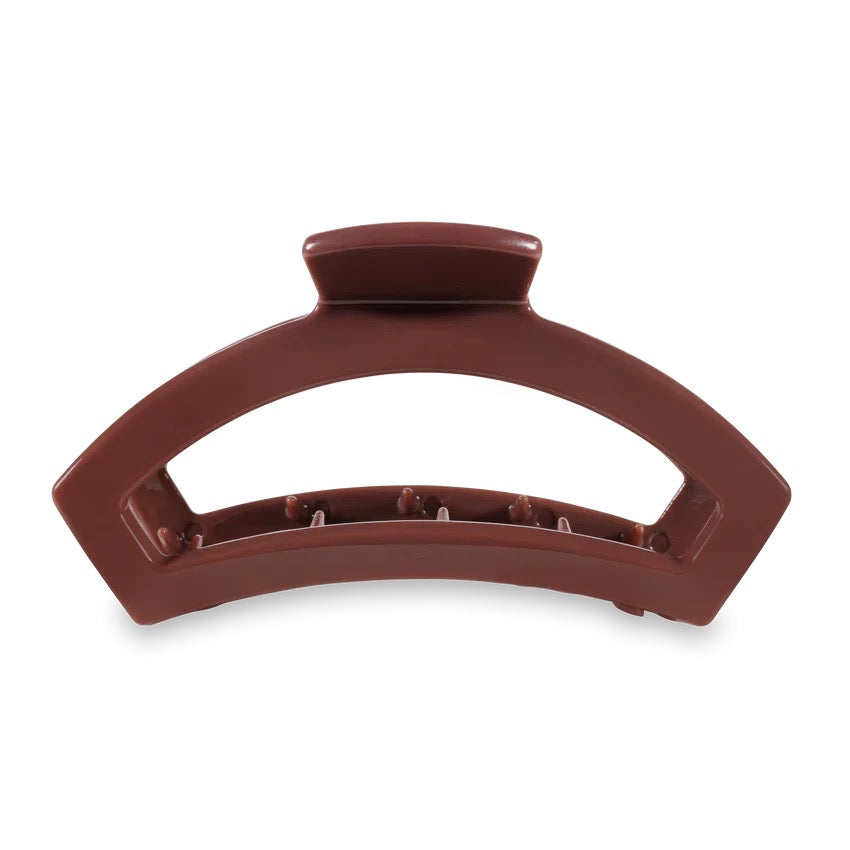 Nutmeg TELETIES Open Claw Clip