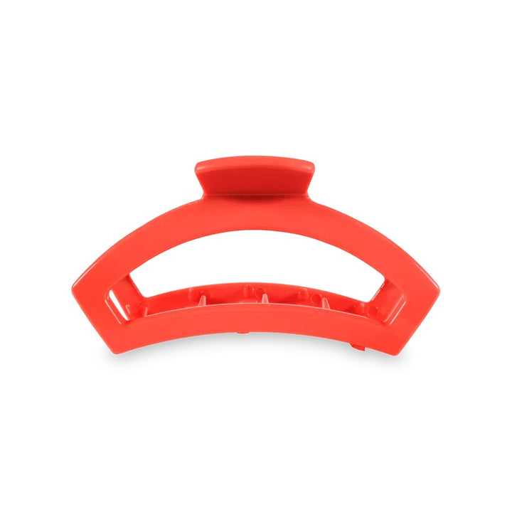 Coral TELETIES Open Claw Clip