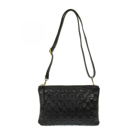 Quinn Woven Convertible Crossbody Clutch