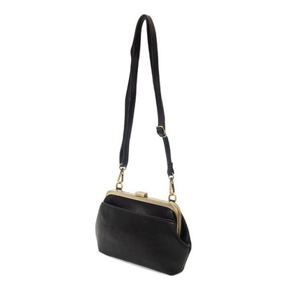 Vivie Kisslock Convertible Crossbody Wristlet