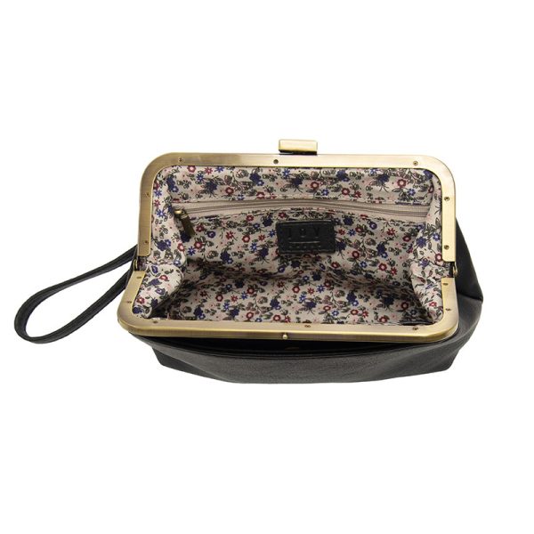Vivie Kisslock Convertible Crossbody Wristlet