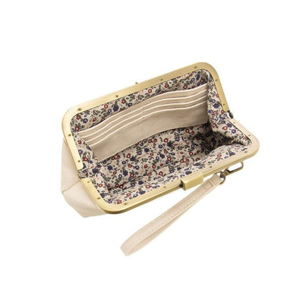 Vivie Kisslock Convertible Crossbody Wristlet