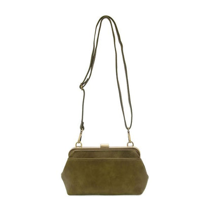 Vivie Kisslock Convertible Crossbody Wristlet