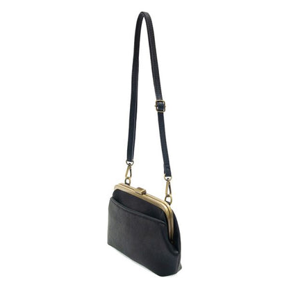 Vivie Kisslock Convertible Crossbody Wristlet