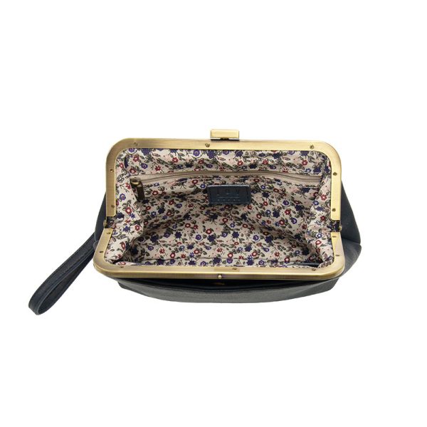 Vivie Kisslock Convertible Crossbody Wristlet