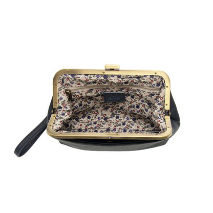 Vivie Kisslock Convertible Crossbody Wristlet