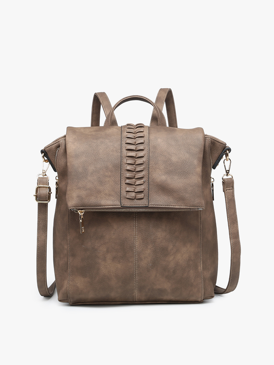 Vivian Distressed Convertible Backpack