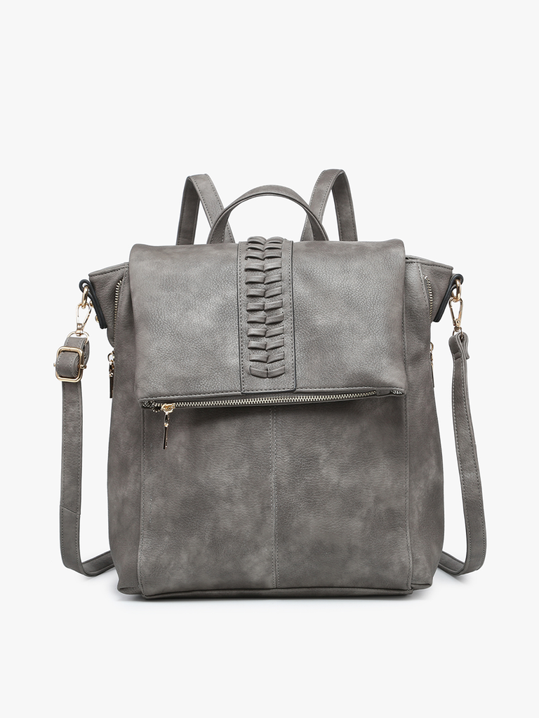 Vivian Distressed Convertible Backpack