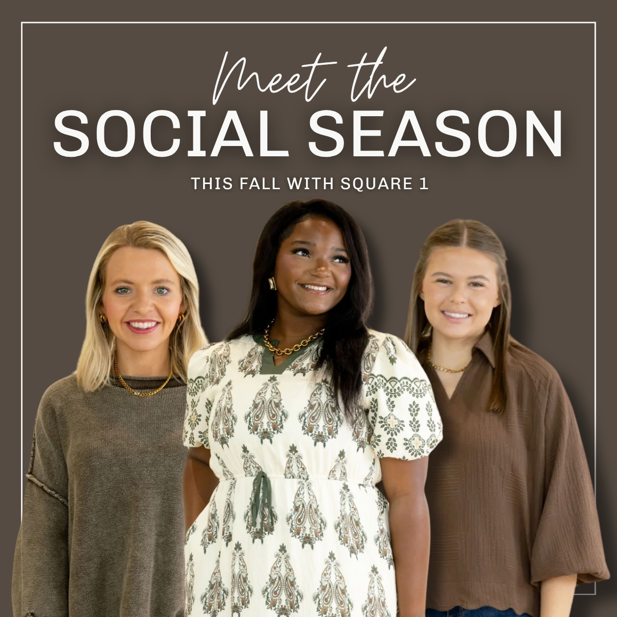 Meet the Social Season This Fall with Square 1 | Square 1 Boutique | Brent, AL