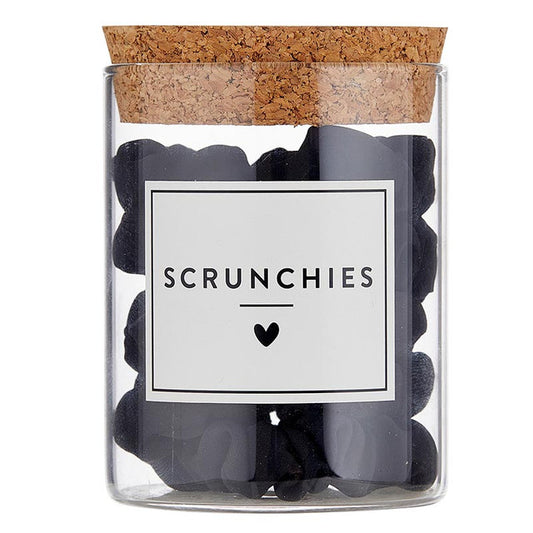 Satin Scrunchies Jar