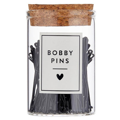 Bobby Pins in Jar - Standard (100 pcs)