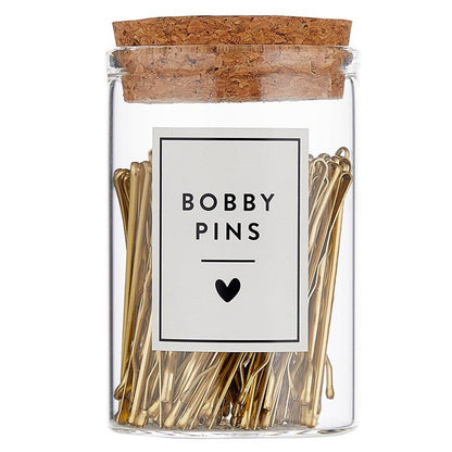 Bobby Pins in Jar - Standard (100 pcs)