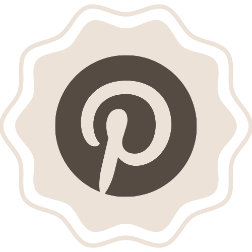Decorative border on a beige background | Pinterest Logo | Share 1 Boutique | Brent, AL