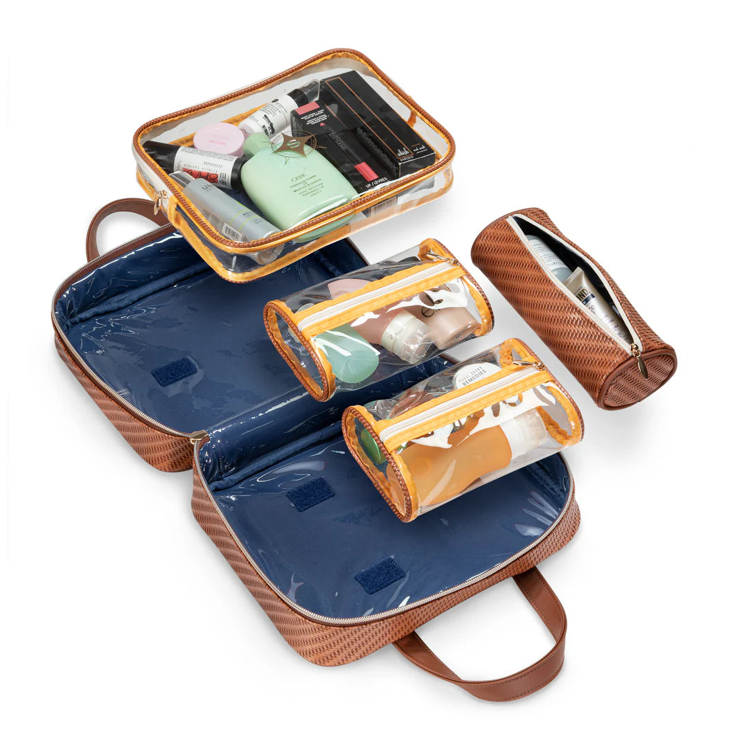 Rosewood Cognac Martha Large Briefcase