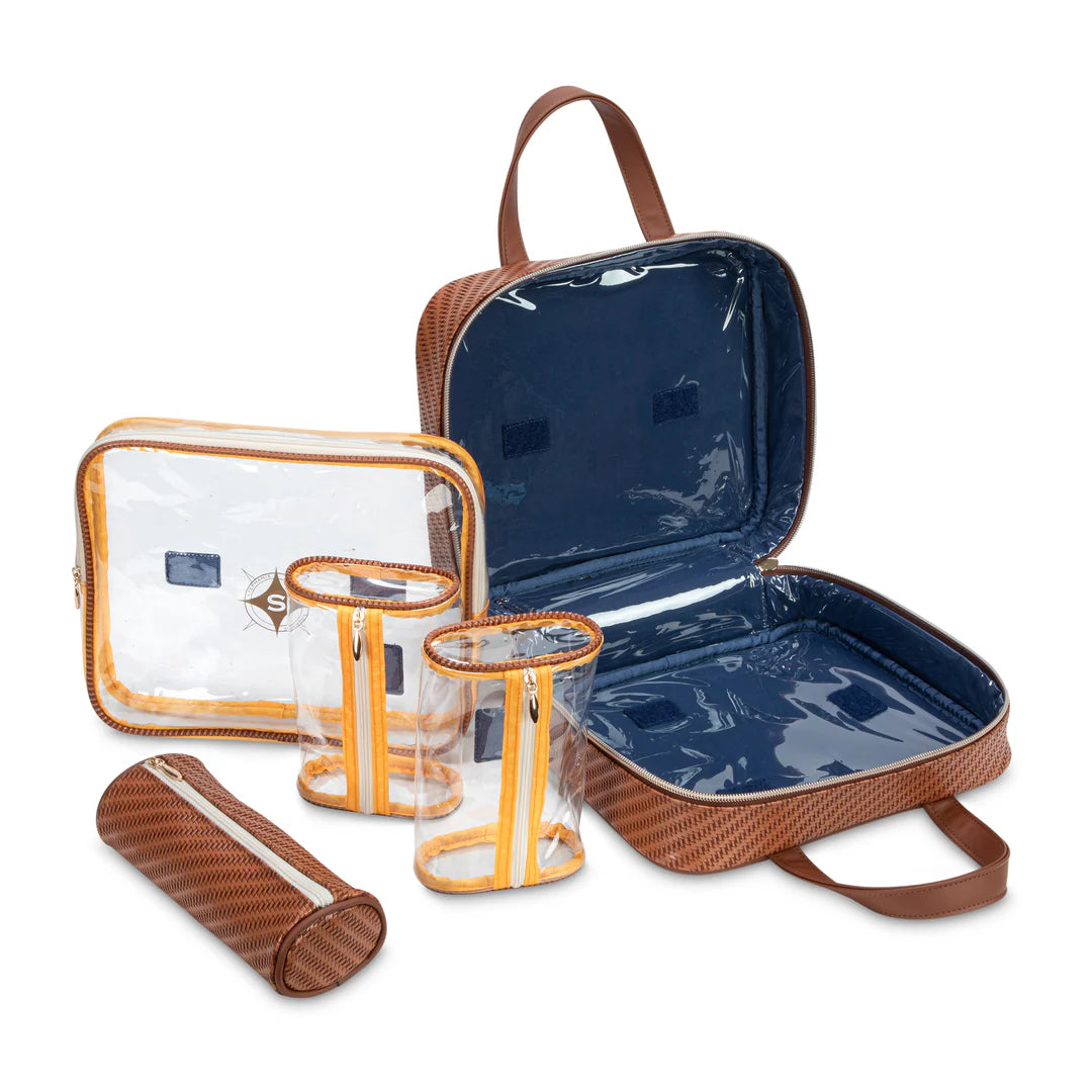 Rosewood Cognac Martha Large Briefcase