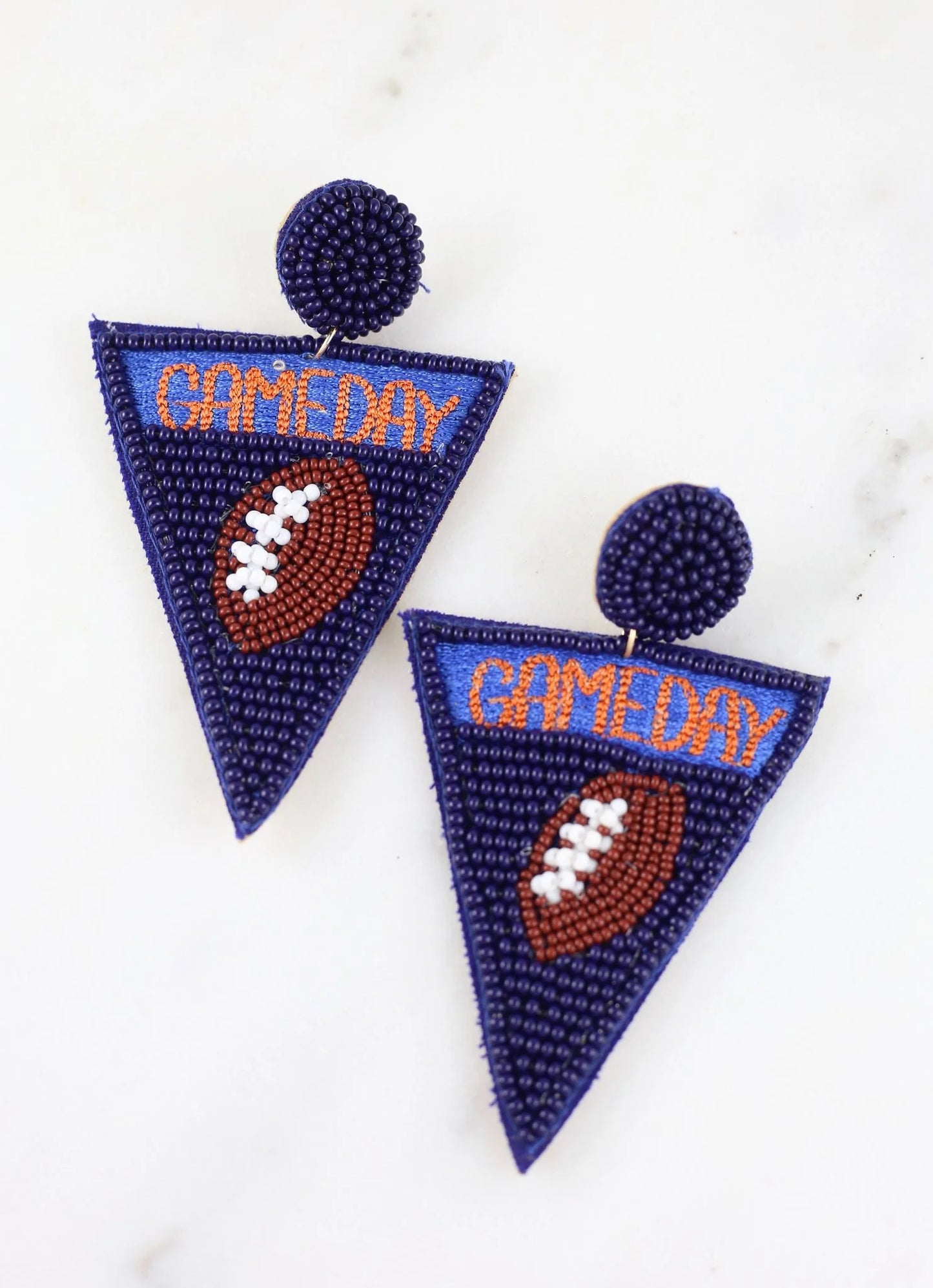 Gameday Pennant Flag Earrings