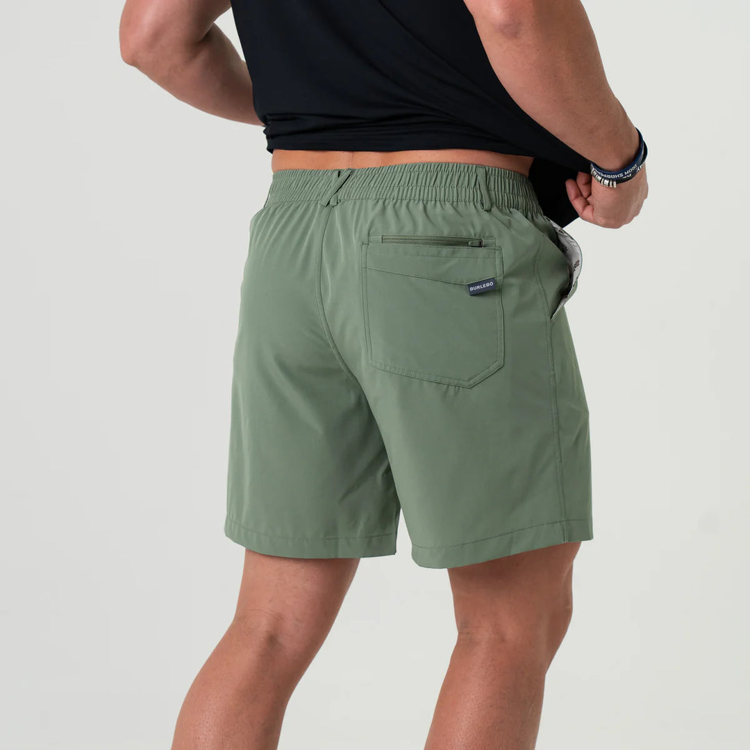 Everyday Short - Light Sage - Fish Toss Pocket