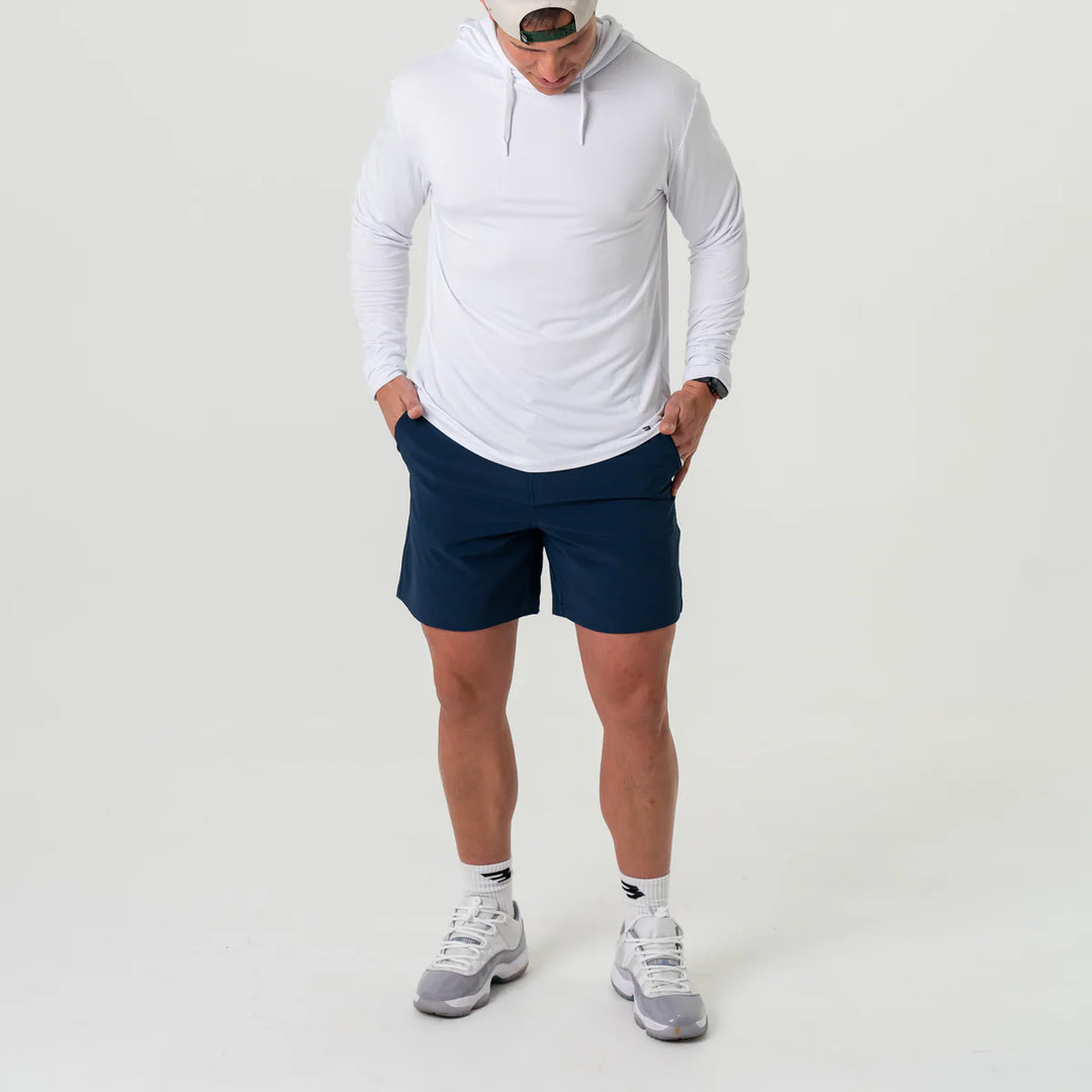 Everyday Short - Deep Water Navy - Mayan Pocket