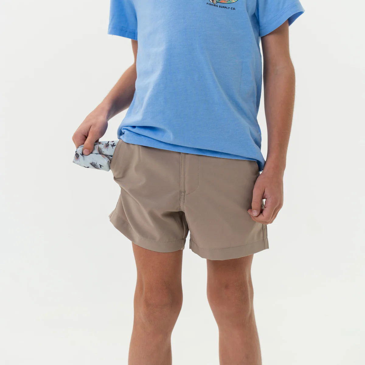 Youth Everyday Short - Cobblestone Khaki