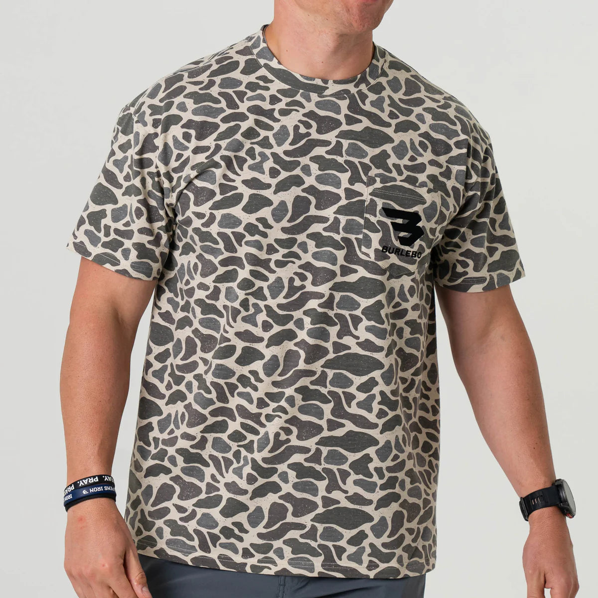 Classic Deer Camo - Flying B Pocket Tee
