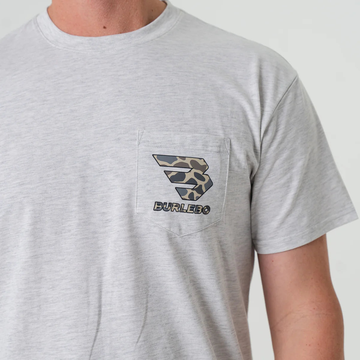 Flying B Deer Camo Logo Tee