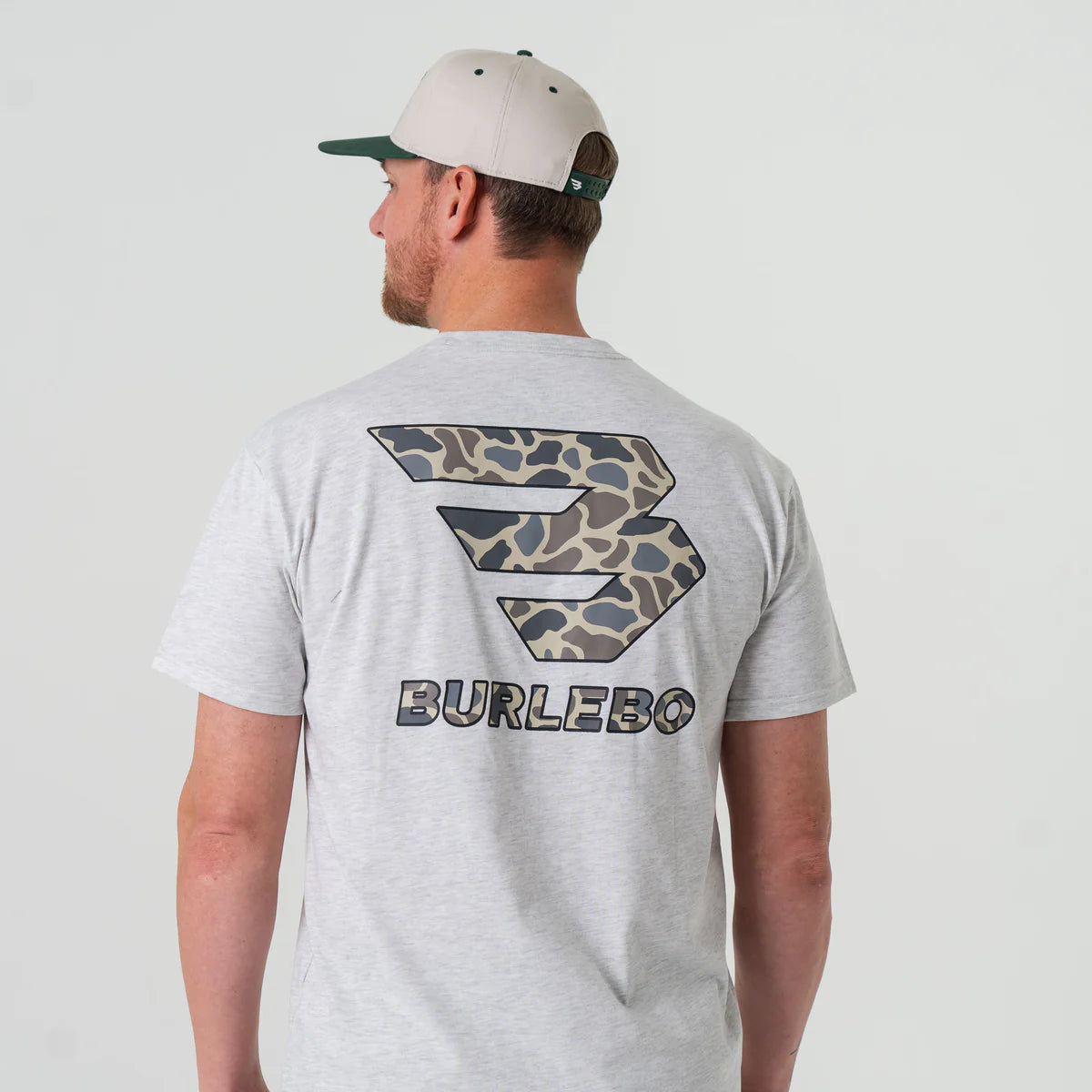 Flying B Deer Camo Logo Tee