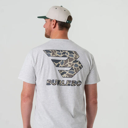 Flying B Deer Camo Logo Tee