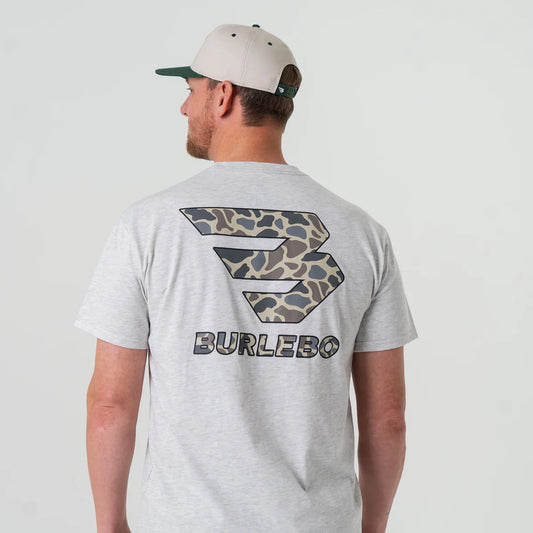 Flying B Deer Camo Logo Tee
