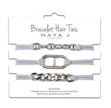 Maya J Bracelet Hair Tie Set