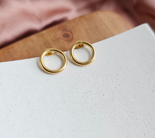 Luxe Gold Oriana Studs