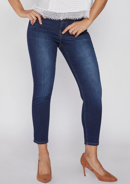 Missy Petite Hide Your Muffin Top Classic Skinny Jean