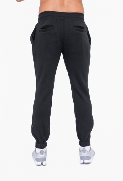 Sweatpants with Ankle Zipper